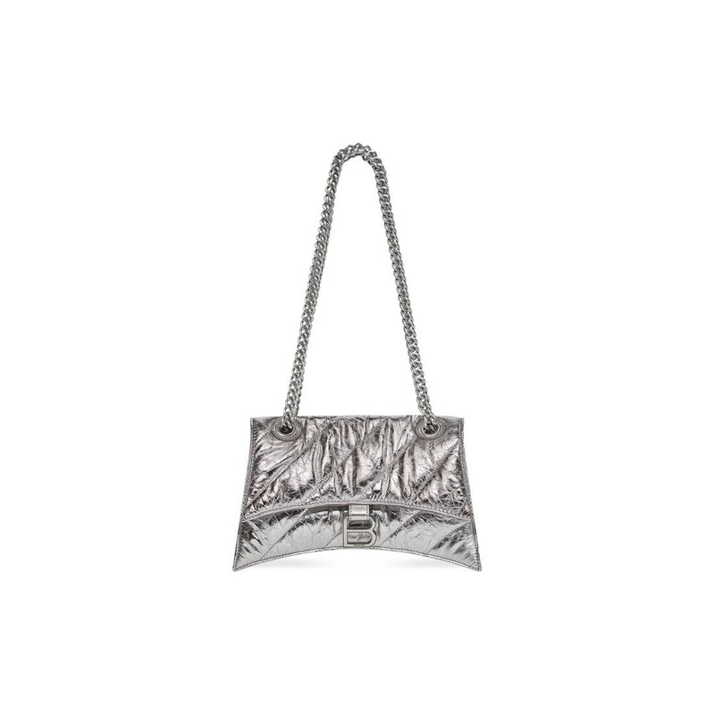 crush small chain bag metallized quilted - 1
