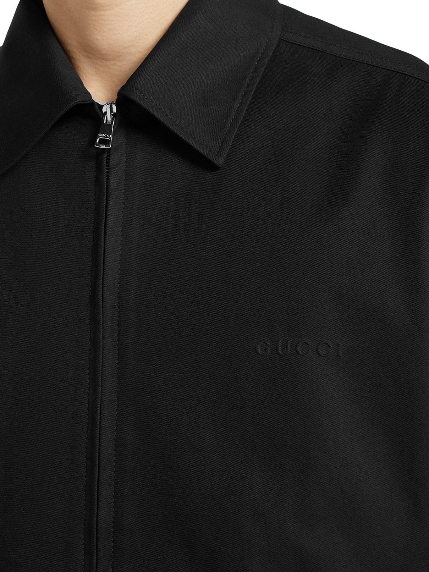 COTTON TWILL JACKET WITH WEB DETAIL - 5