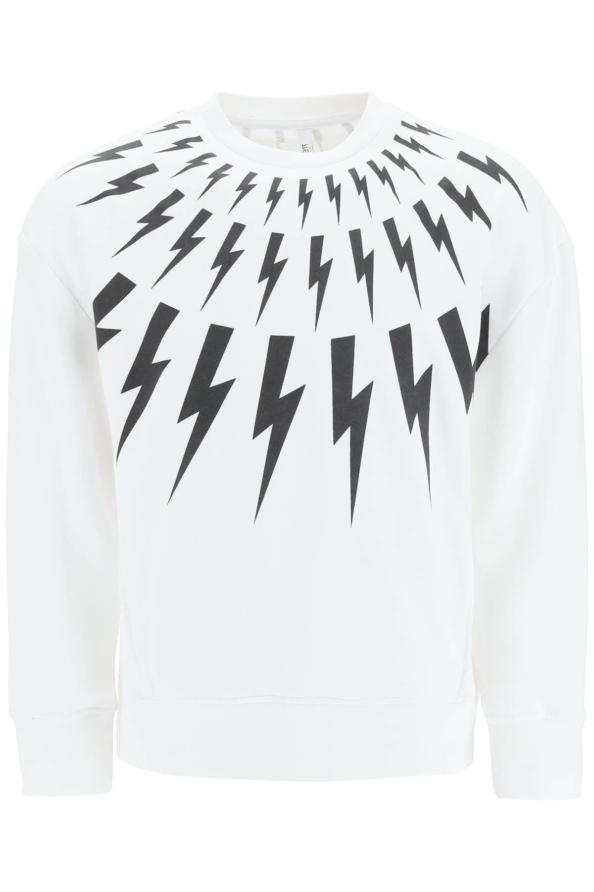 FAIR-ISLE THUNDERBOLT SWEATSHIRT - 1