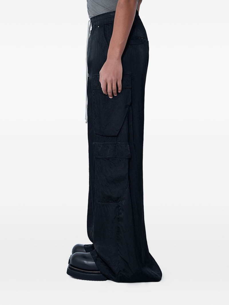 Rick Owens drawstring cargo trousers outlook