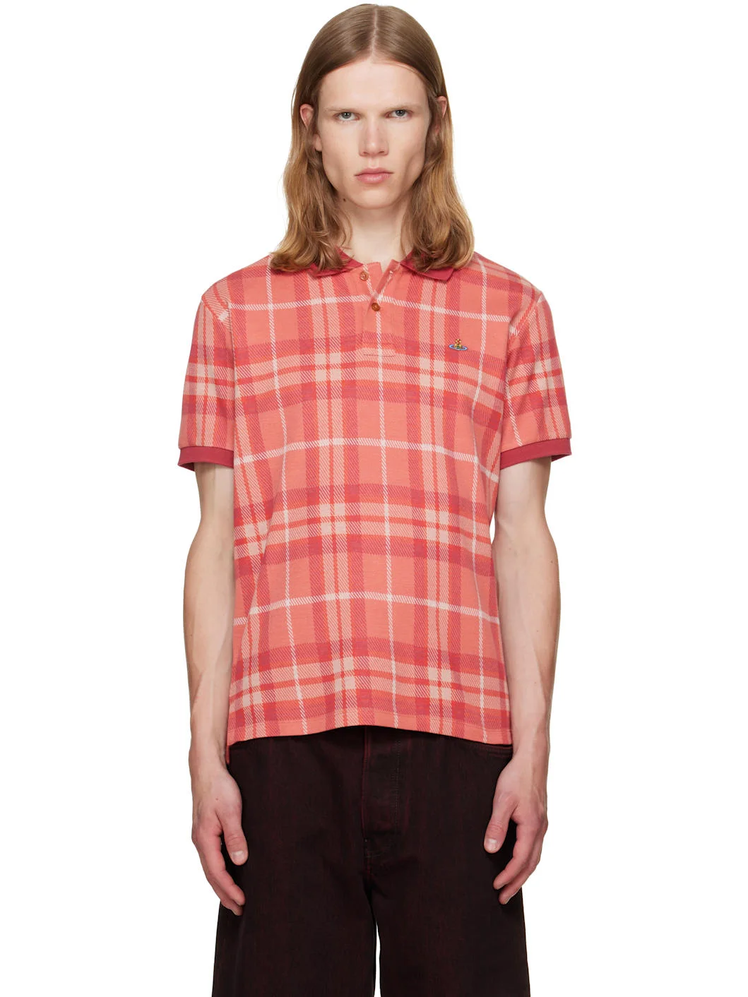 Pink Classic Polo - 1