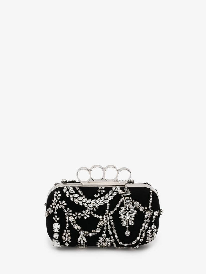 Four-ring Clutch in Black 3