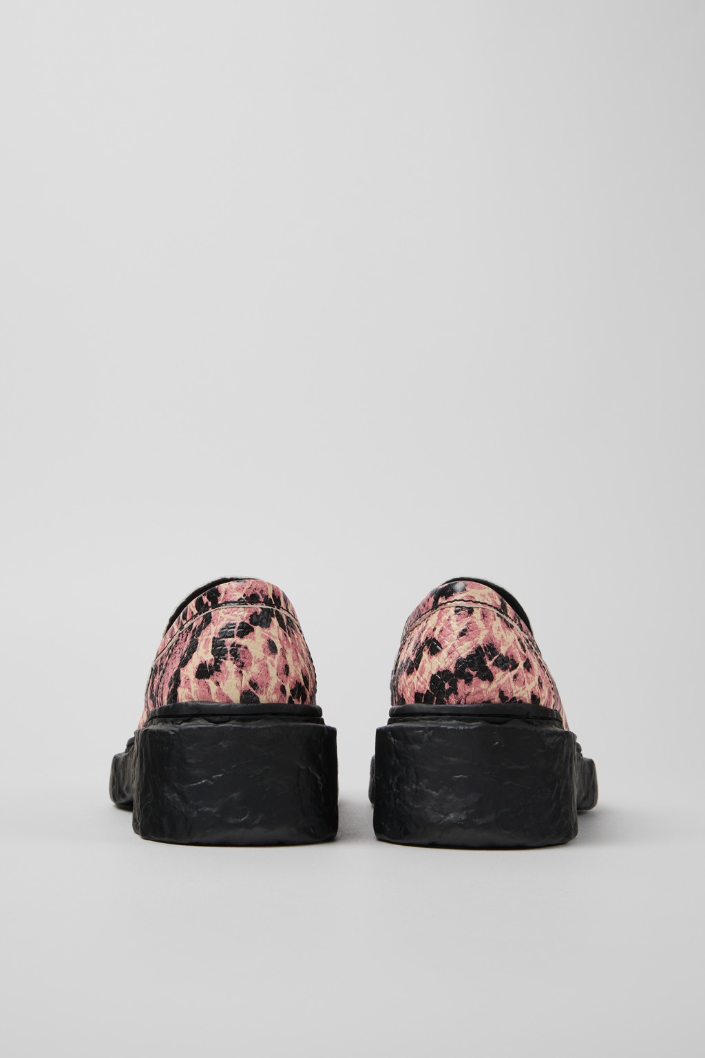 Multicolor Leather Loafers - 3
