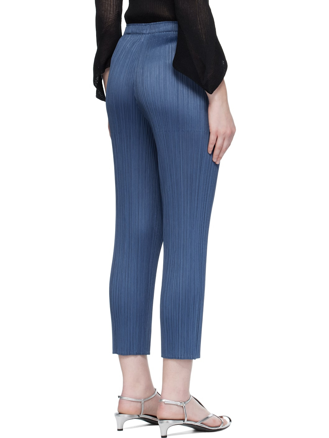 Navy Lamp Shade Trousers - 3