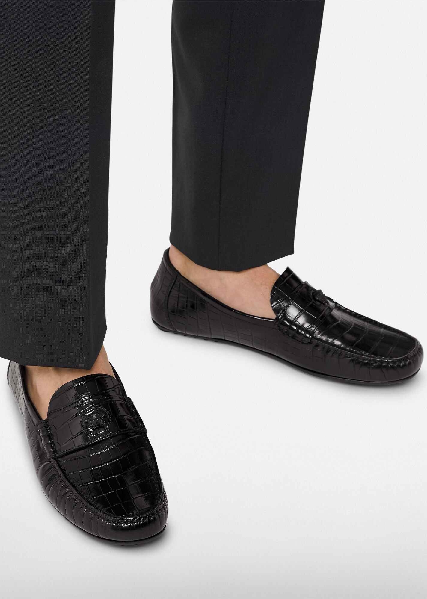 La Medusa Leather Loafers - 2