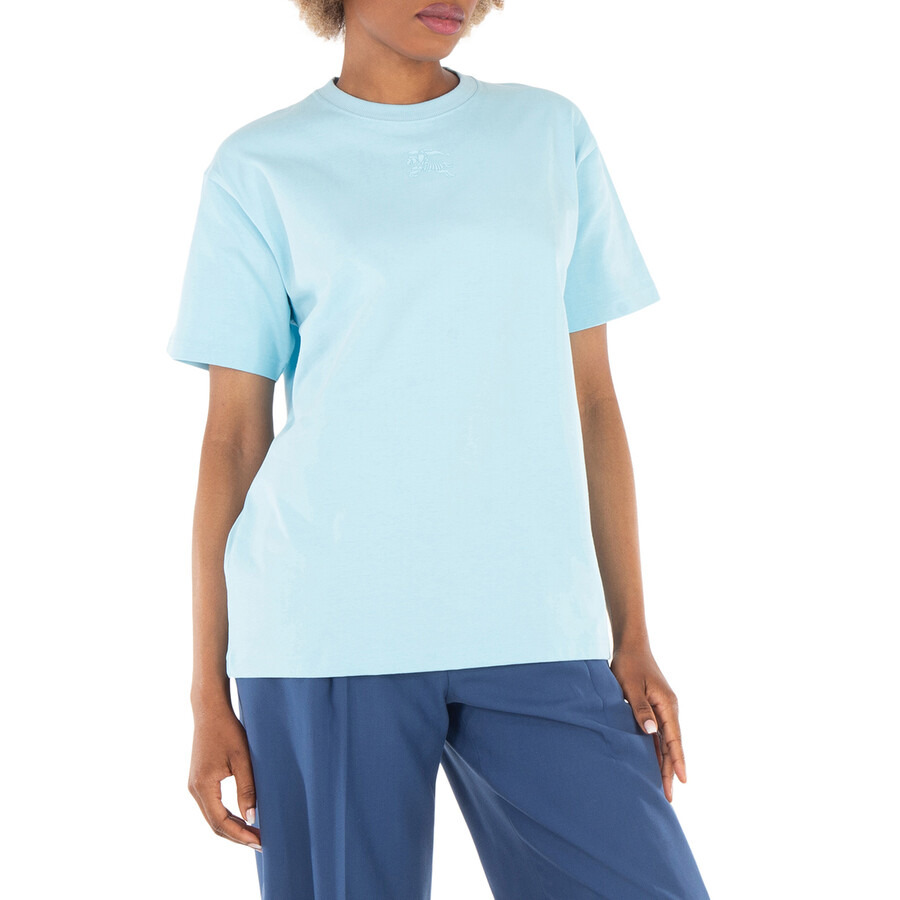 Burberry Carrick EKD Print Cotton Oversized T-shirt - 1