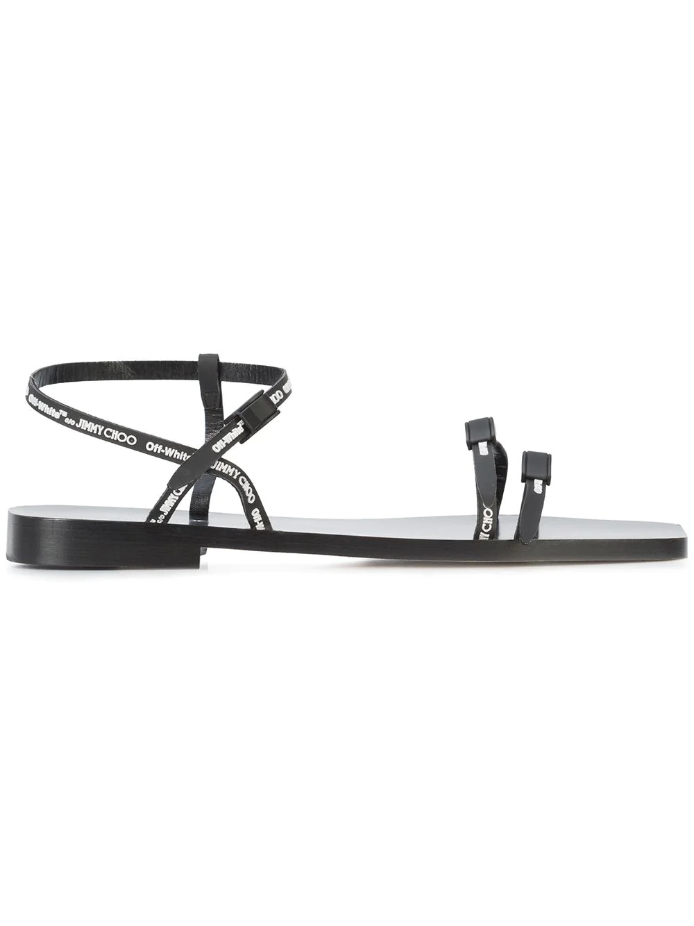 C/O Jimmy Choo Black Jane sandals - 1