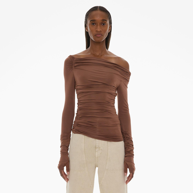 RUCHED OFF-THE-SHOULDER TOP 3