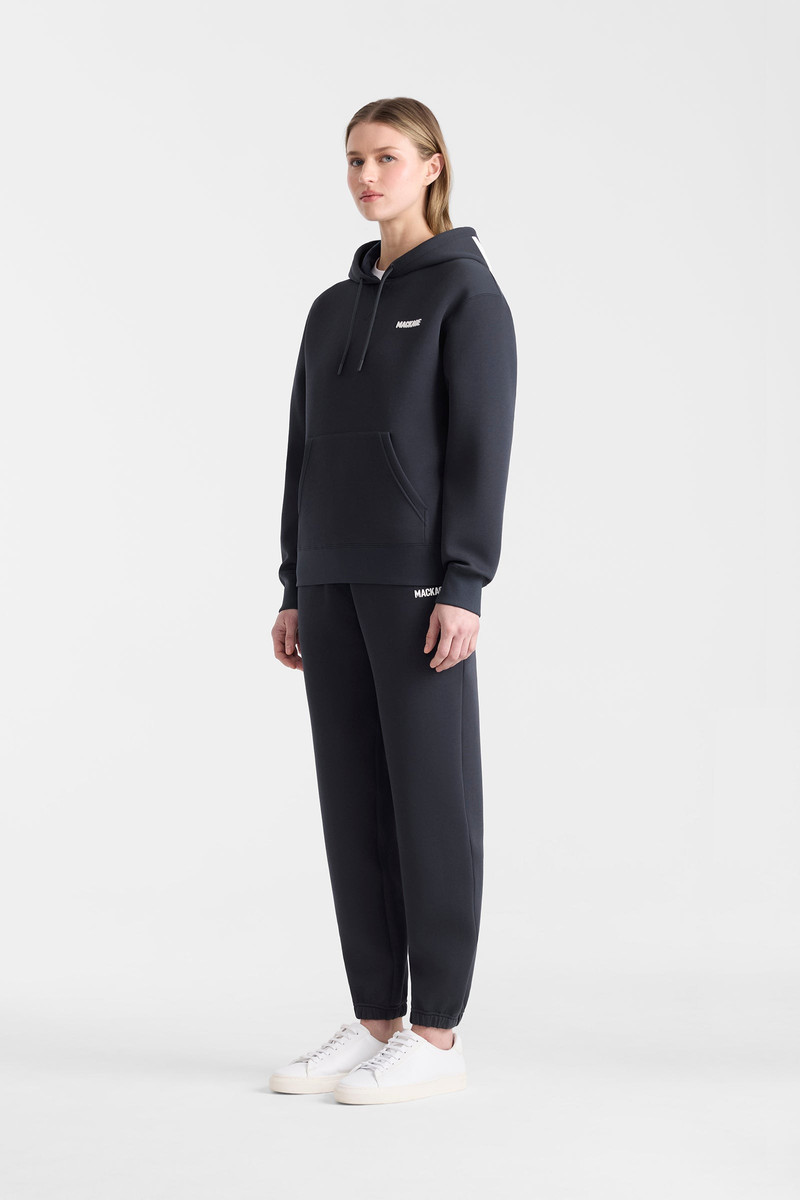 ZOSIA-Z Double-Face Jersey Logo Hoodie 3