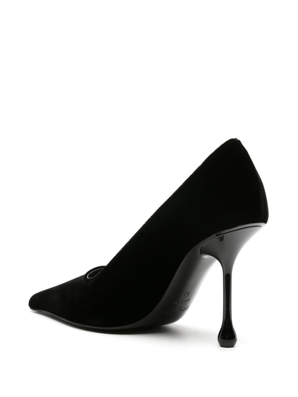 Ixia 95mm velvet pumps - 3