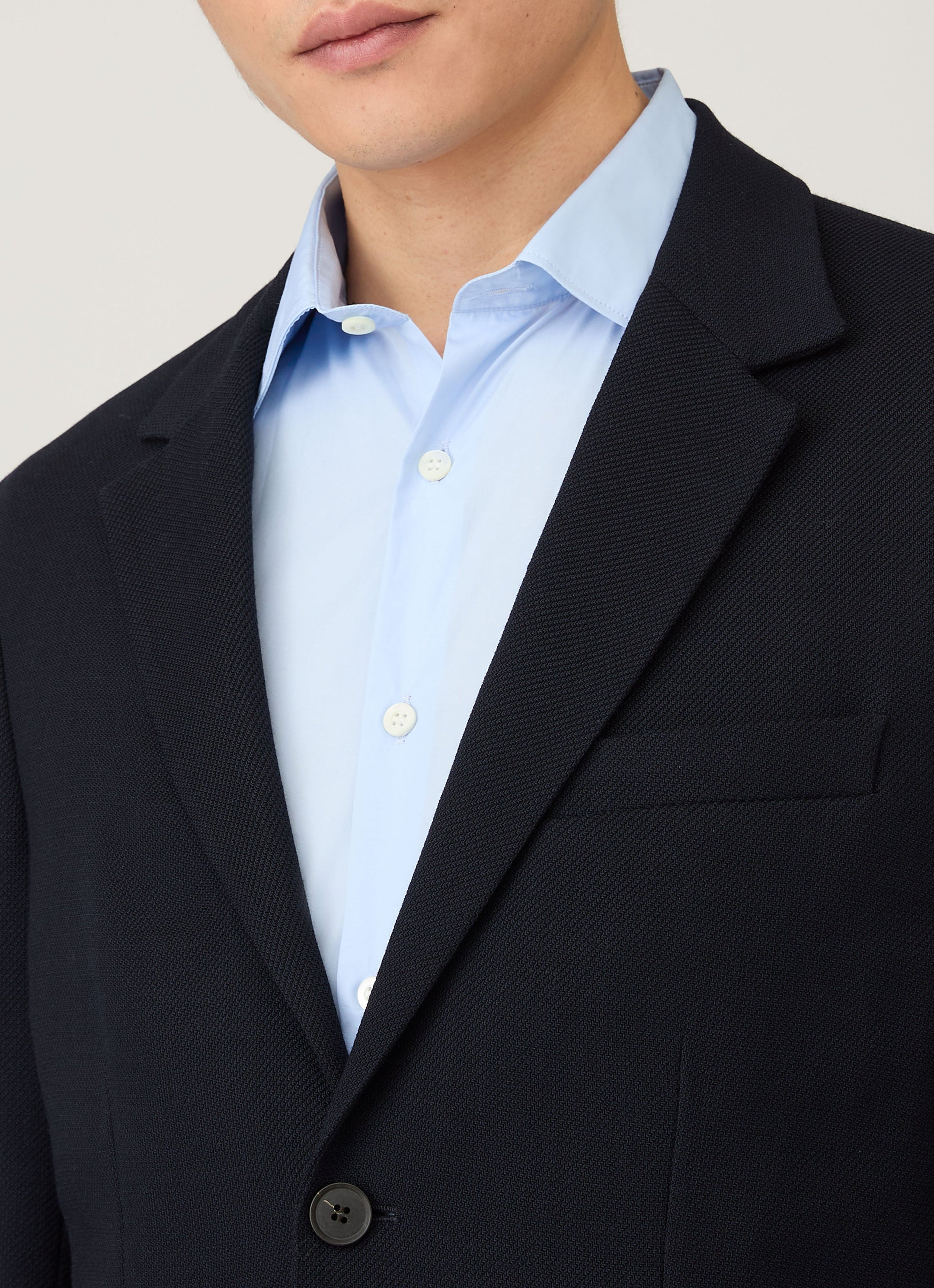 Textured Wool Blazer - 6