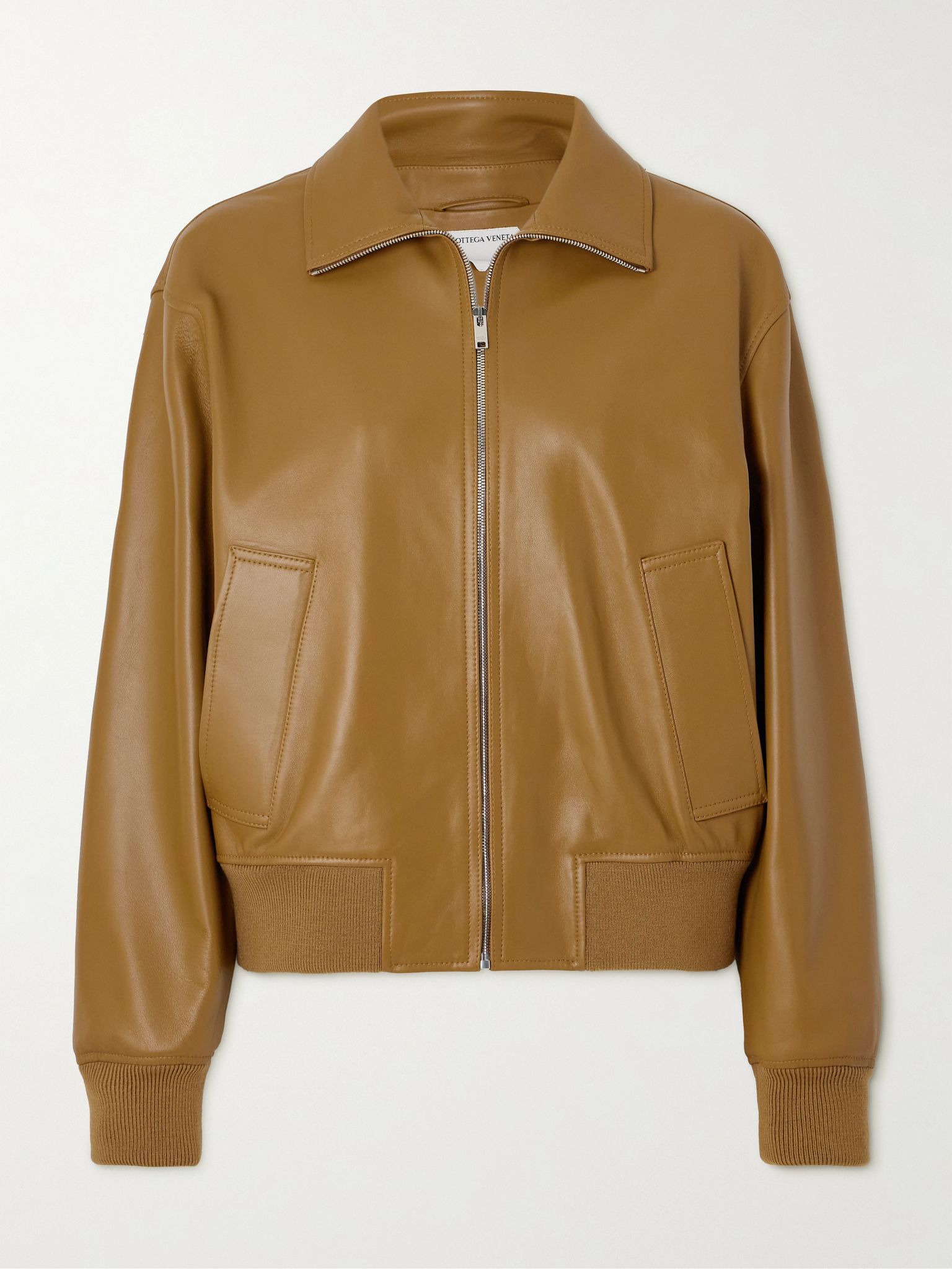Leather jacket Light brown - 1