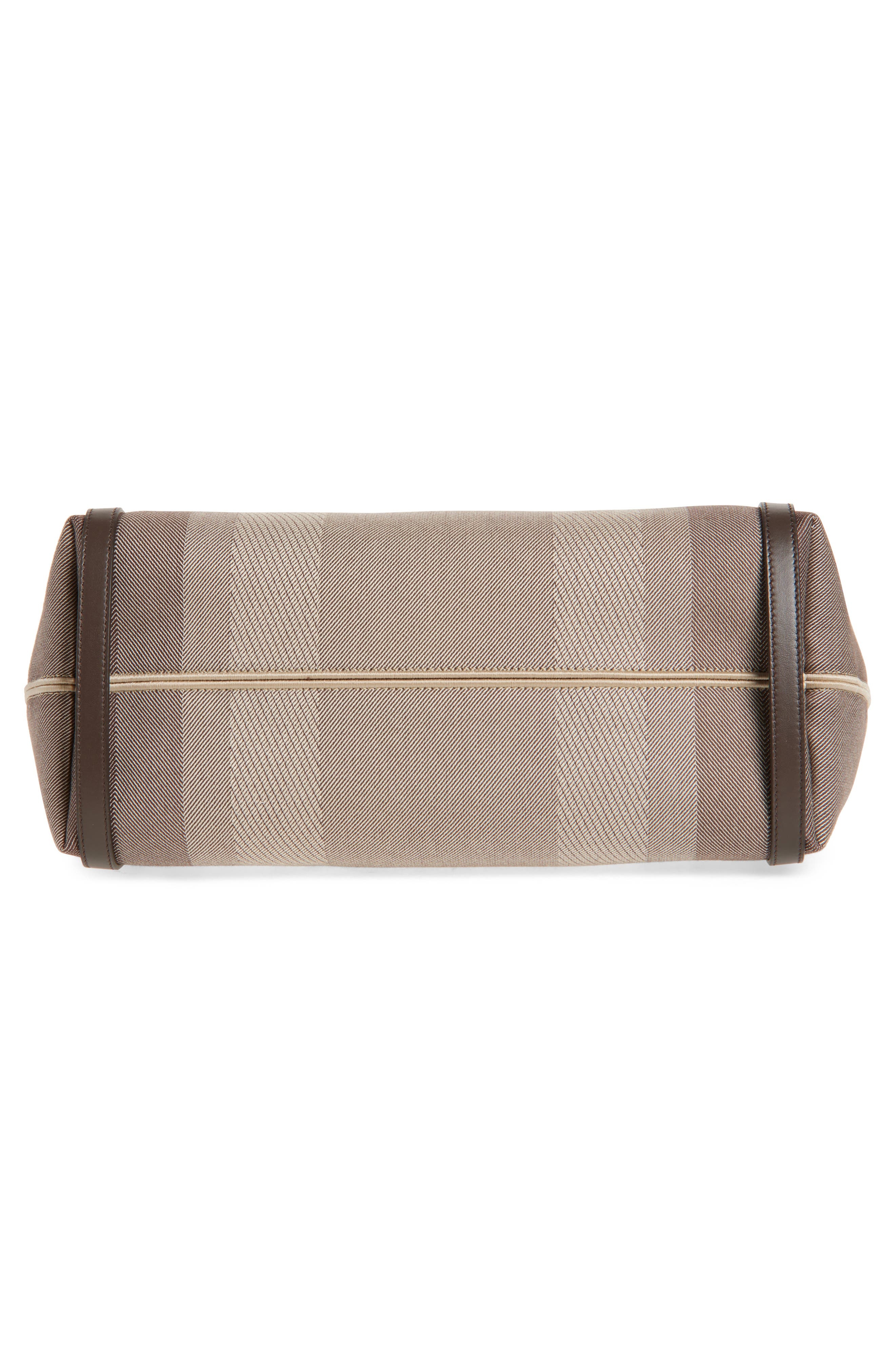 Chloé Carry Canvas Jacquard Tote in Kohl Brown at Nordstrom - 7