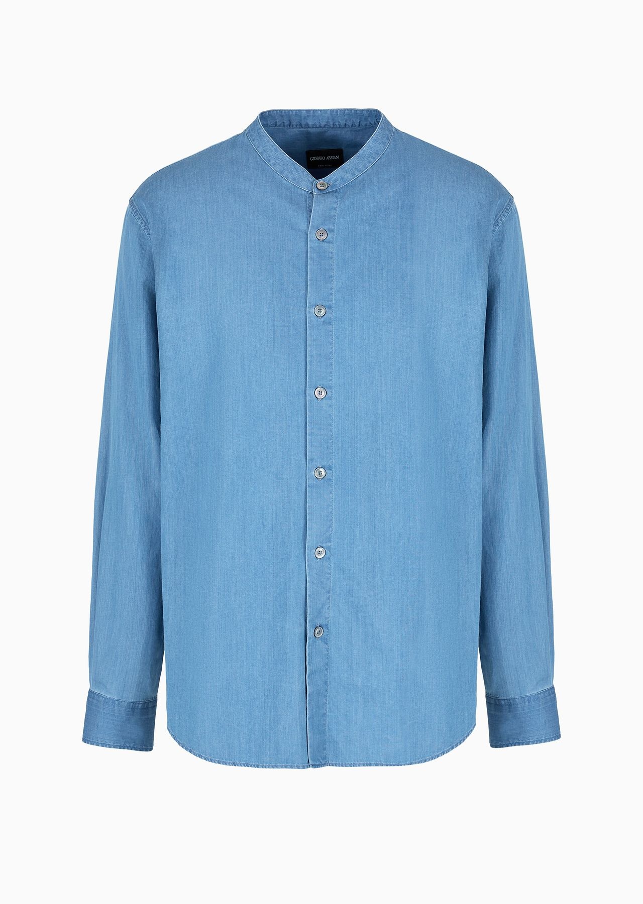 Denim Collection cotton denim shirt - 1