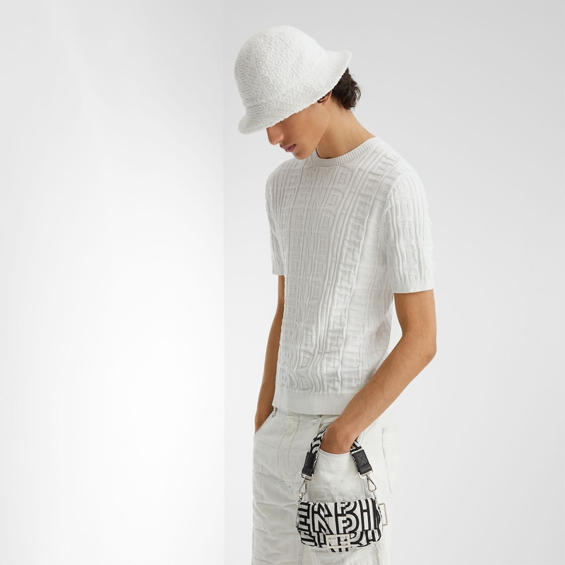 FENDI Baguette cell phone mini-pouch. Part of the Fendi by Marc Jacobs limited edition, this style is made outlook
