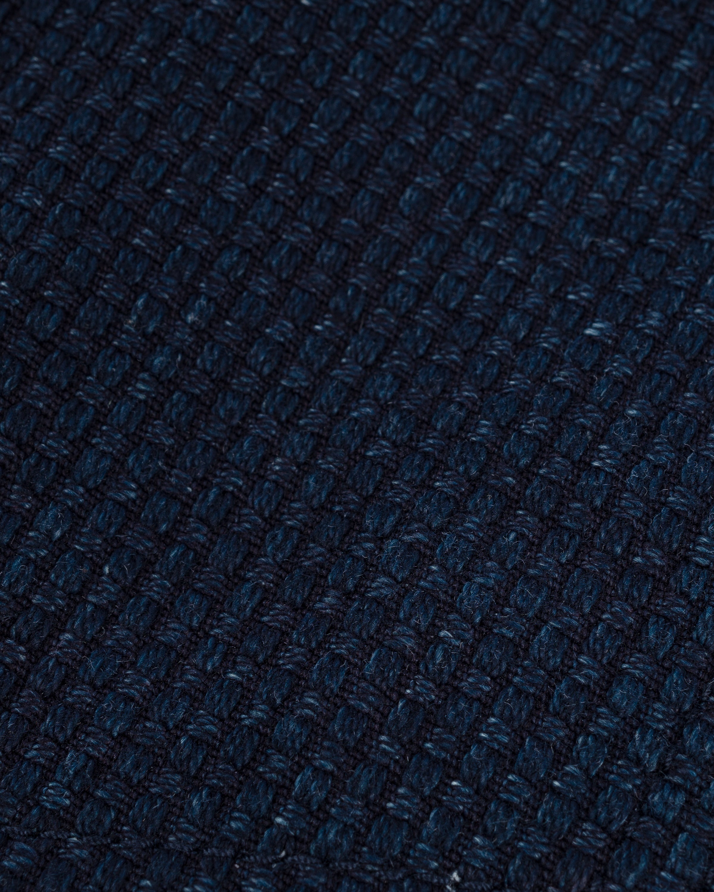 14OZ SASHIKO DOBBY CLOTH / DUCK WORK VEST - INDIGO - 10