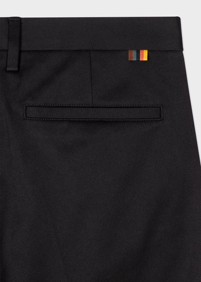 Paul Smith Slim-Fit Black Cotton-Stretch Chinos outlook