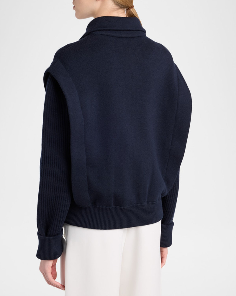 Wool-Blend Blouson Jacket 3