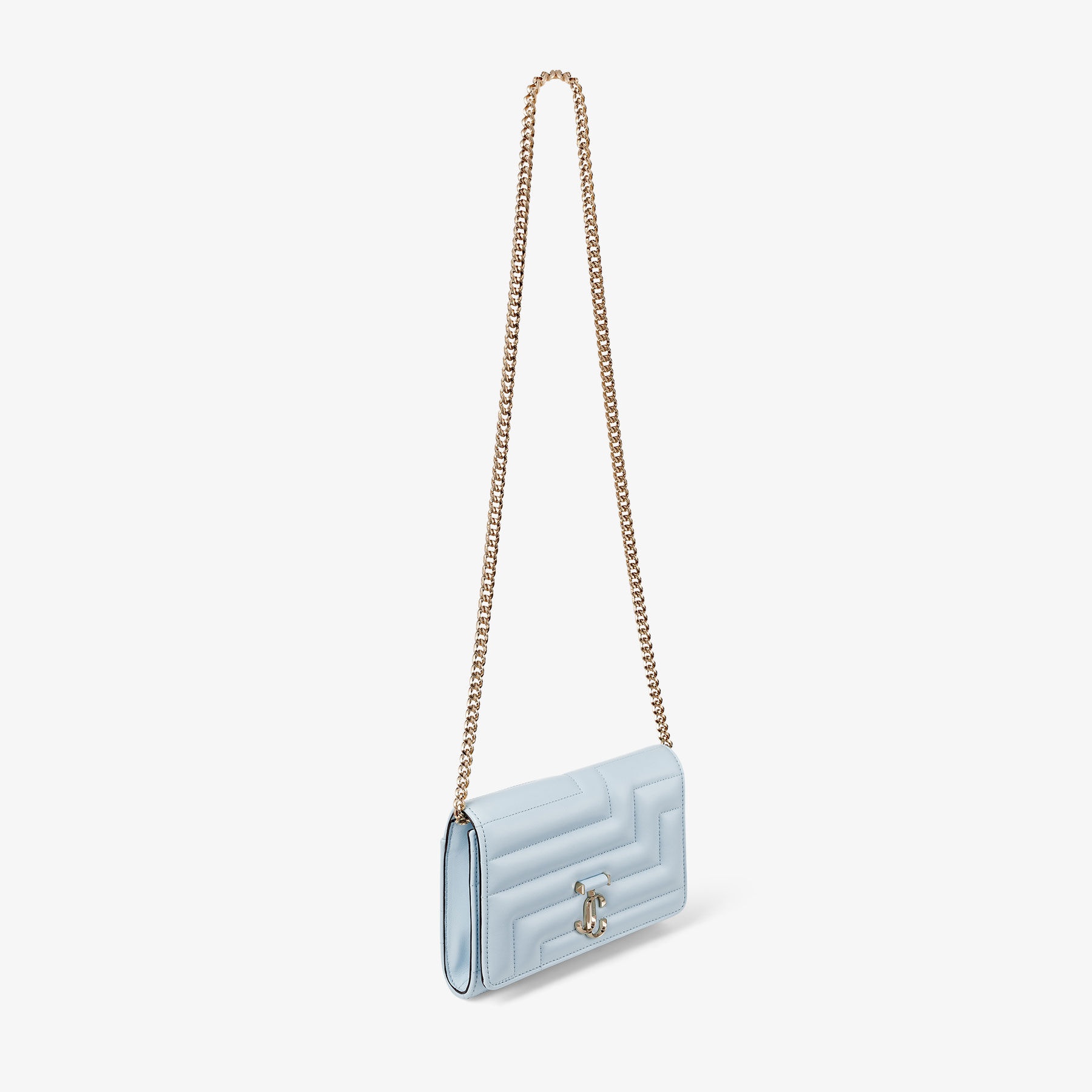 Avenue Clutch
Ice Blue Avenue Nappa Leather Clutch Bag - 6