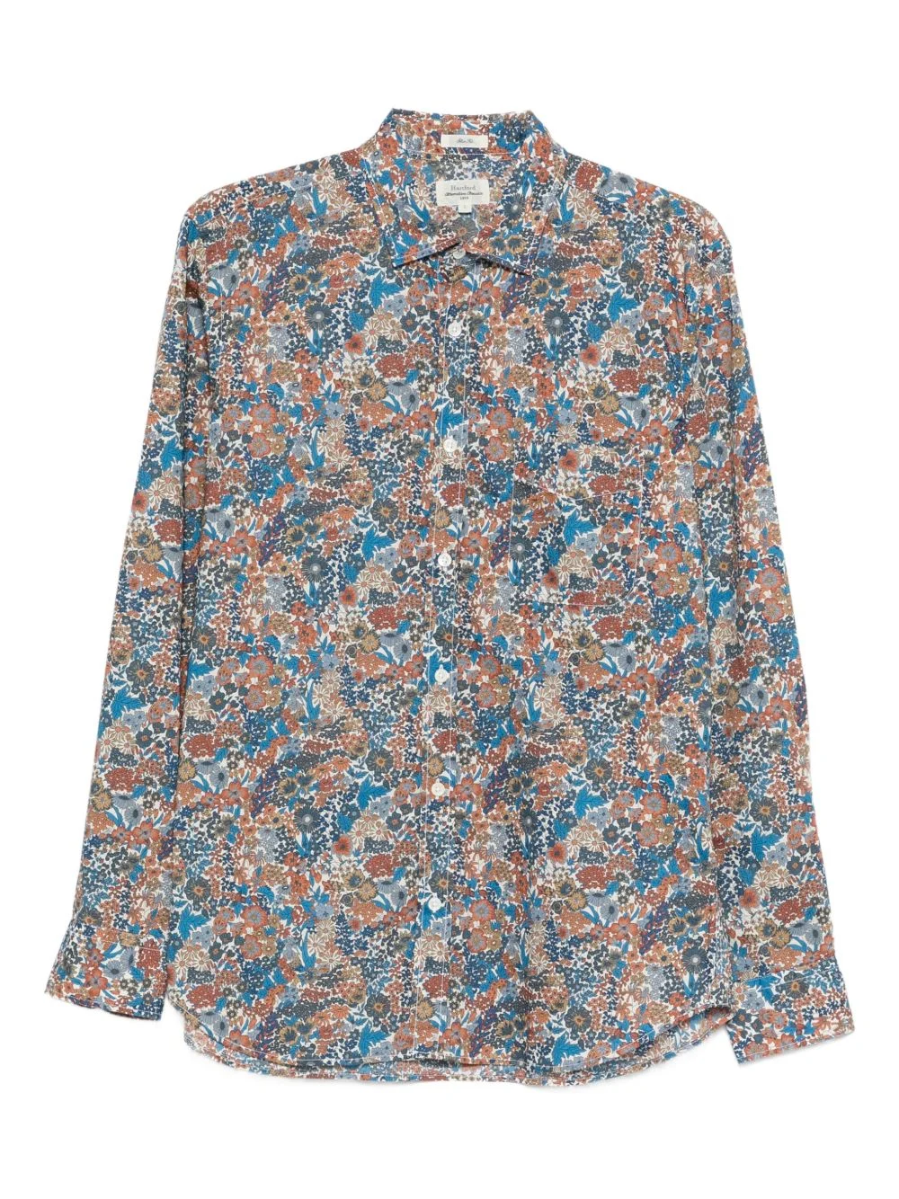 floral-print shirt - 1