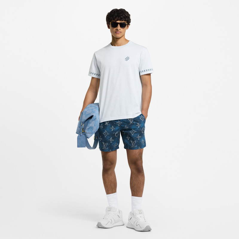 Louis Vuitton Short-Sleeved Signature Crewneck outlook
