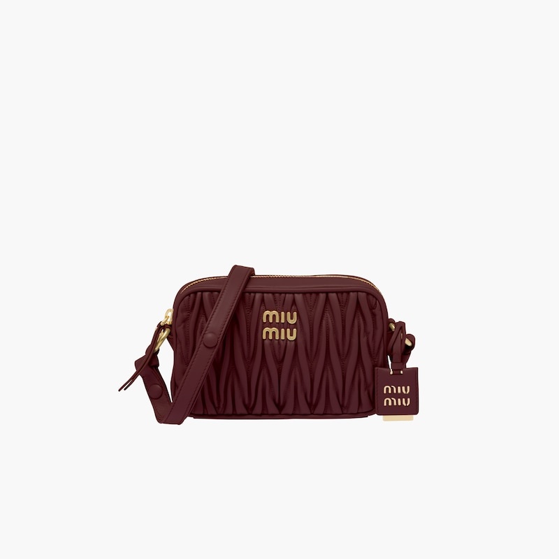 Matelassé nappa leather shoulder bag - 2