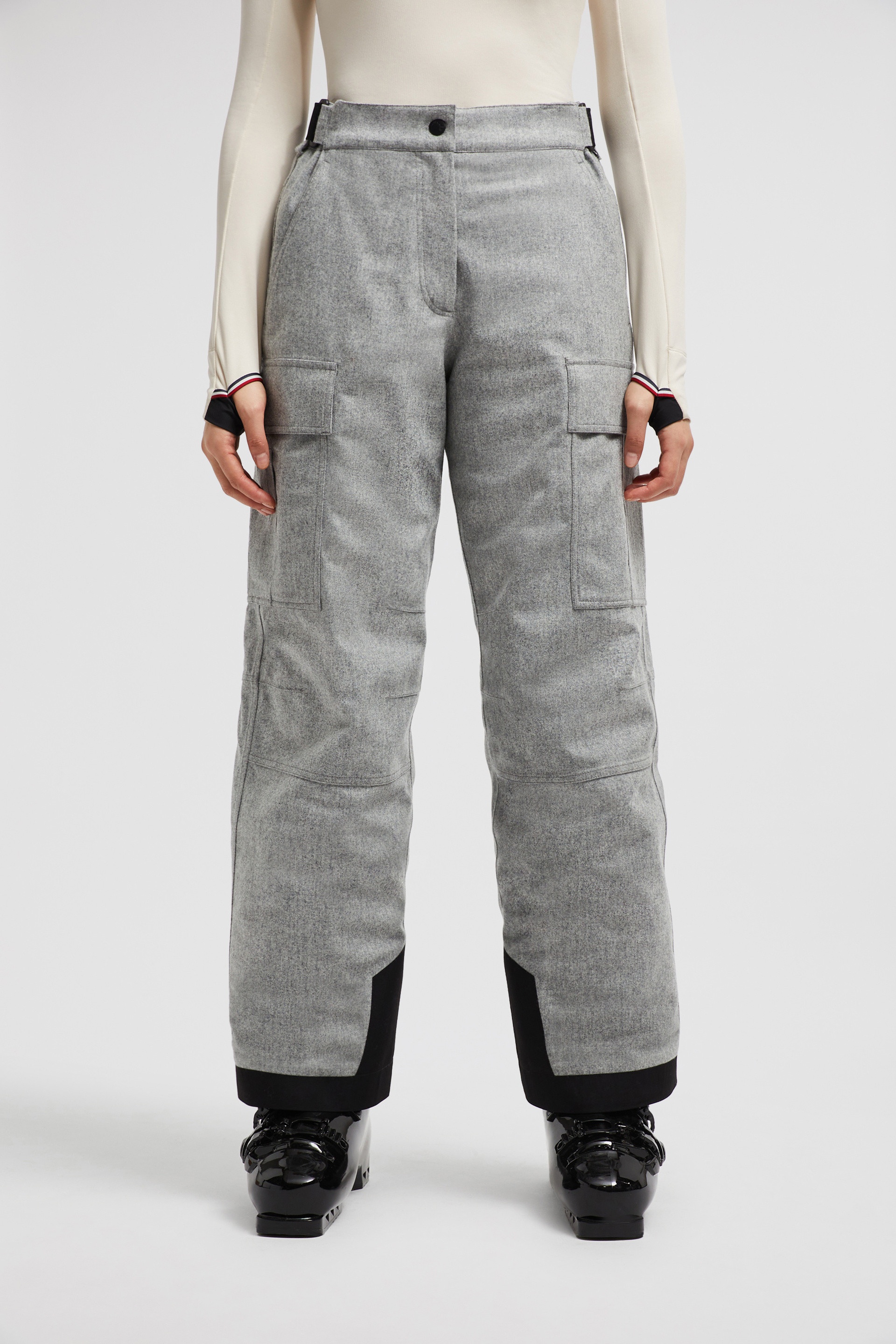 Padded Technical Wool Ski Pants - 3