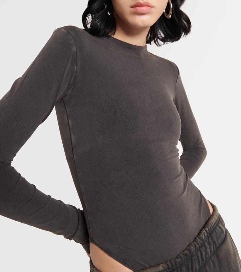 Cotton-blend bodysuit 4