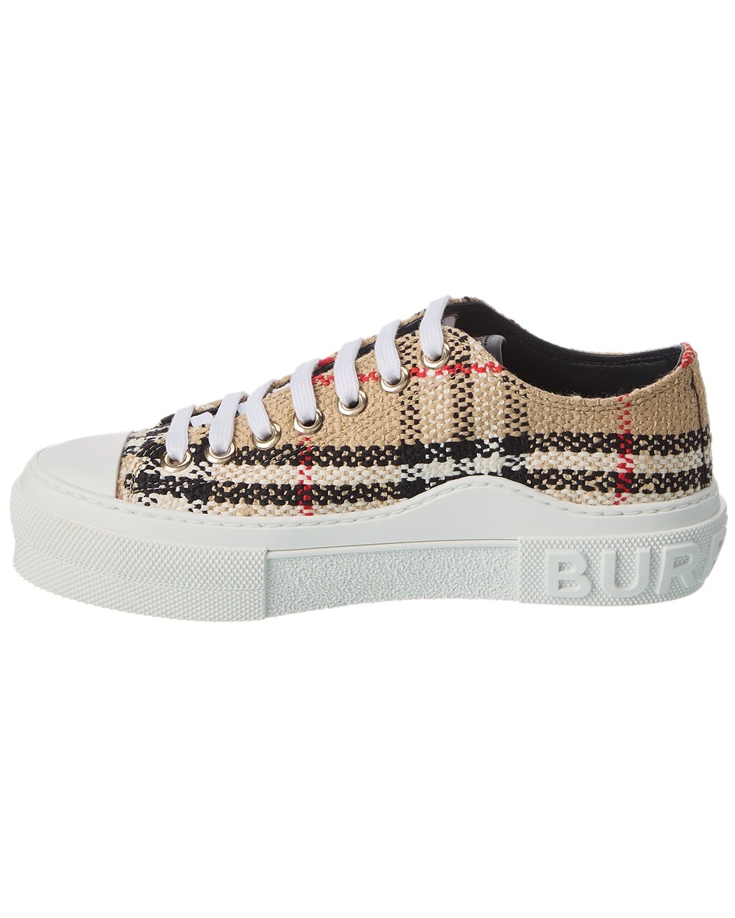 Burberry Check Wool Sneaker - 2