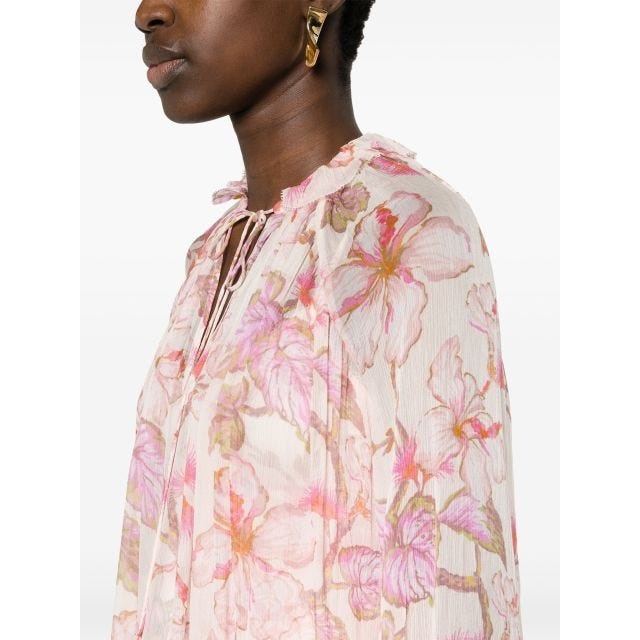 Matchmaker Billow floral-print blouse - 5