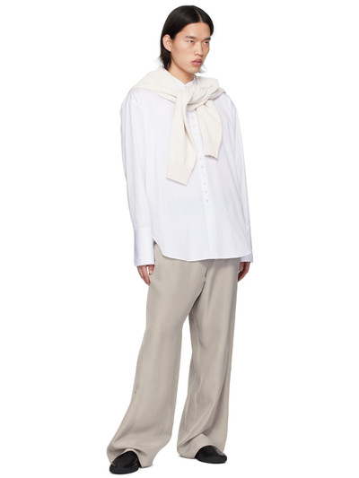 The Row Gray Jugio Trousers outlook