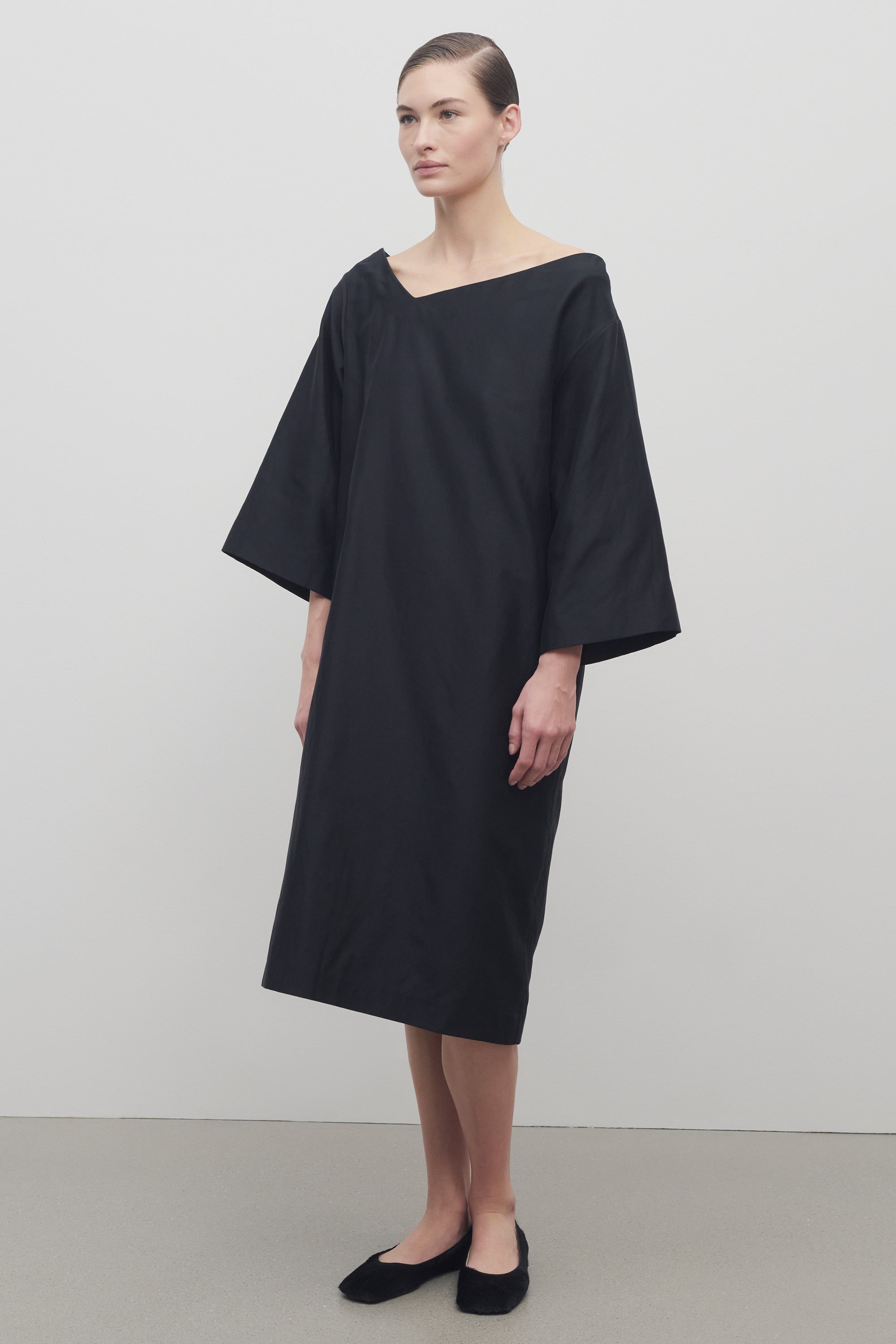 Miki Dress in Cotton and Silk - 3