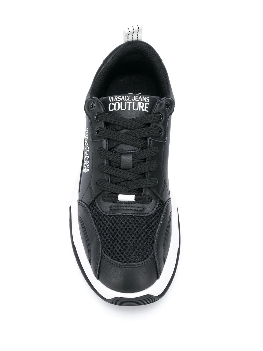 logo chunky sole sneakers - 4