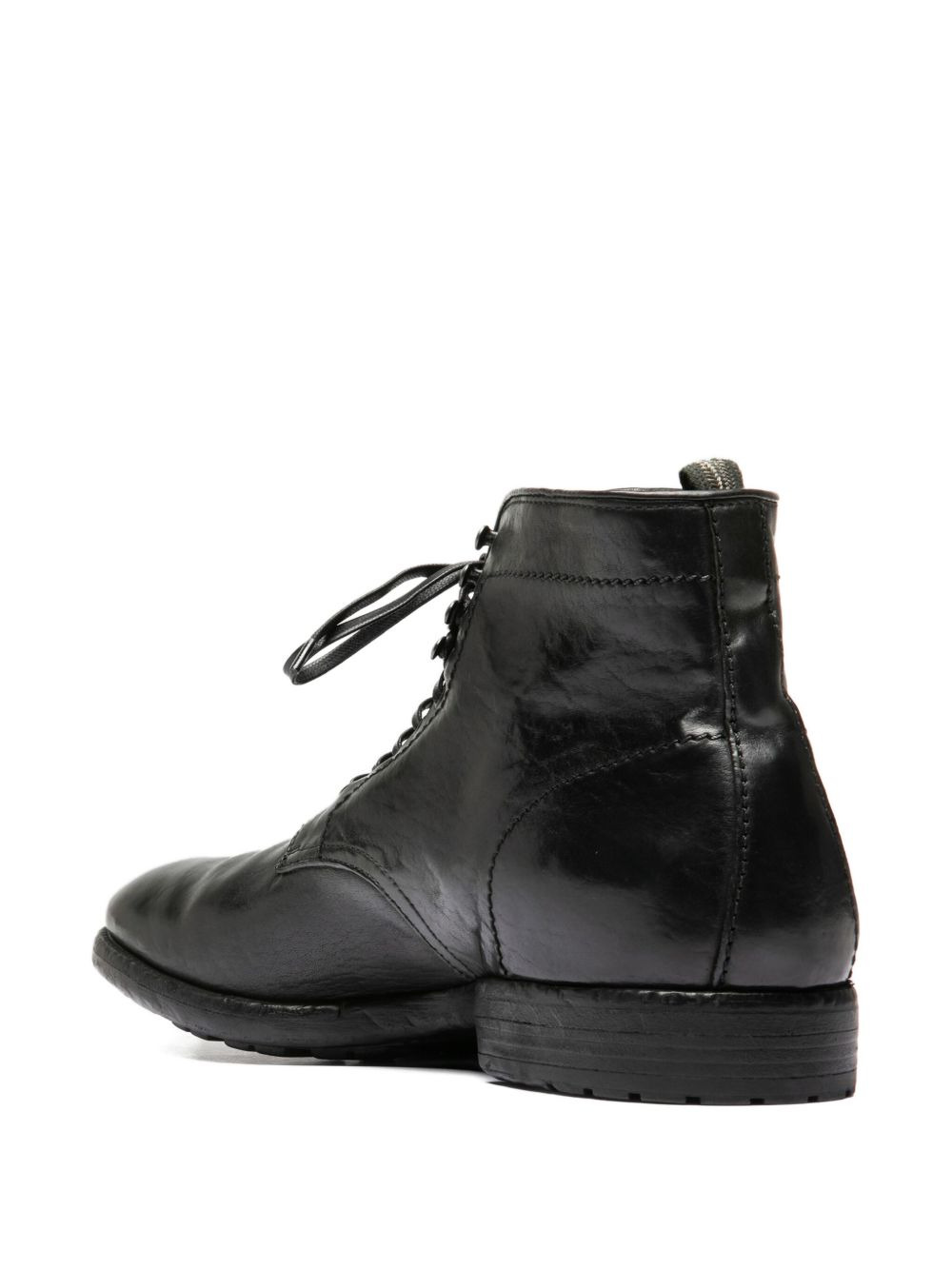 Prince lace-up leather boots - 4