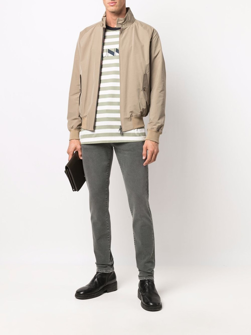 Baracuta lightweight zip bomber jacket outlook