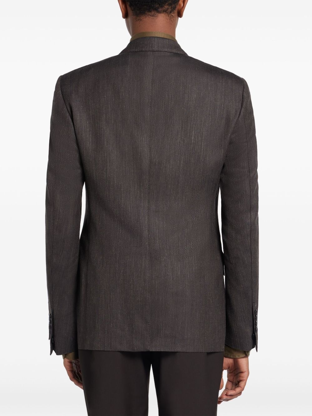 single-breasted blazer - 4