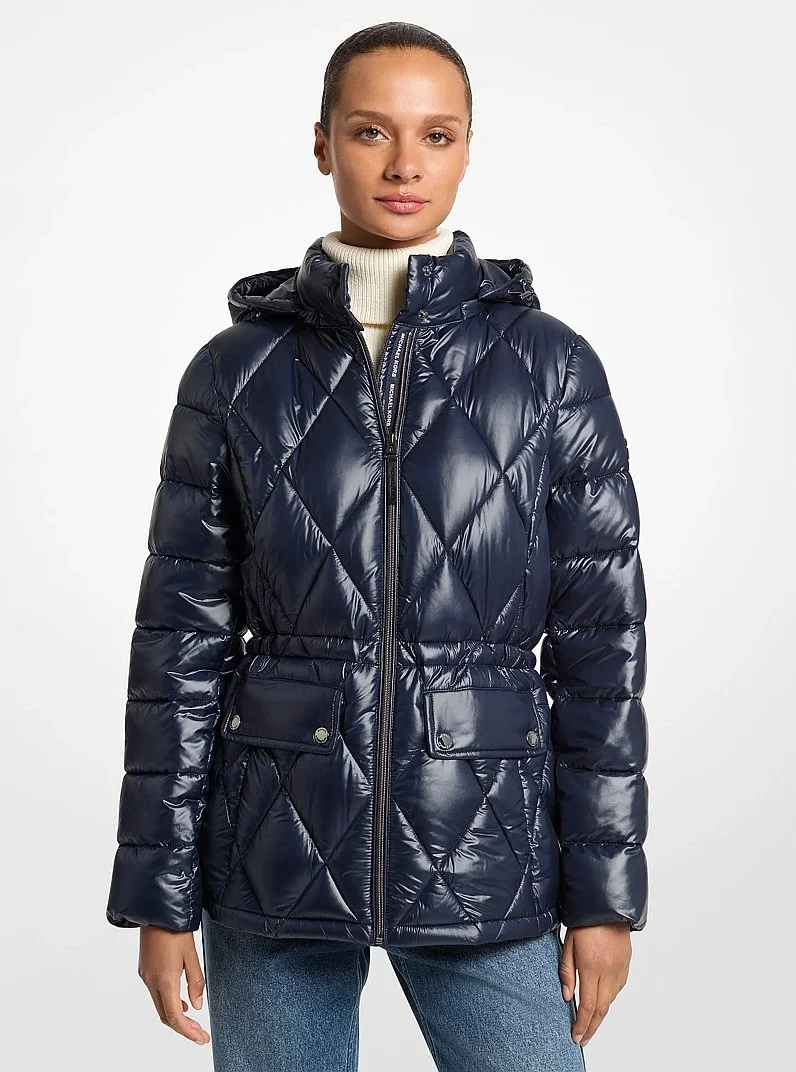 Packable Quilted Puffer Jacket - 1