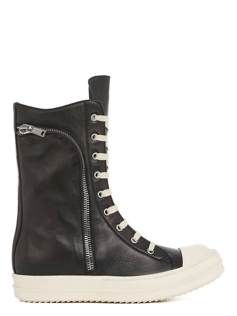 Black High Pocket Sneakers 1