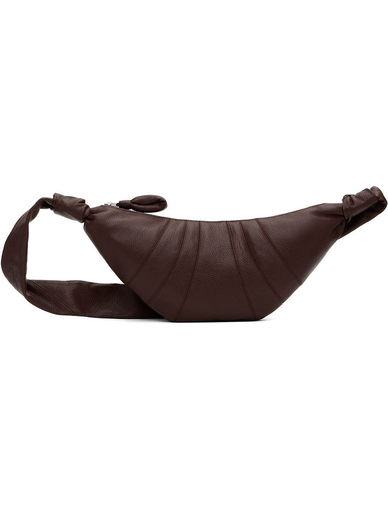 Burgundy Small Croissant Bag 1