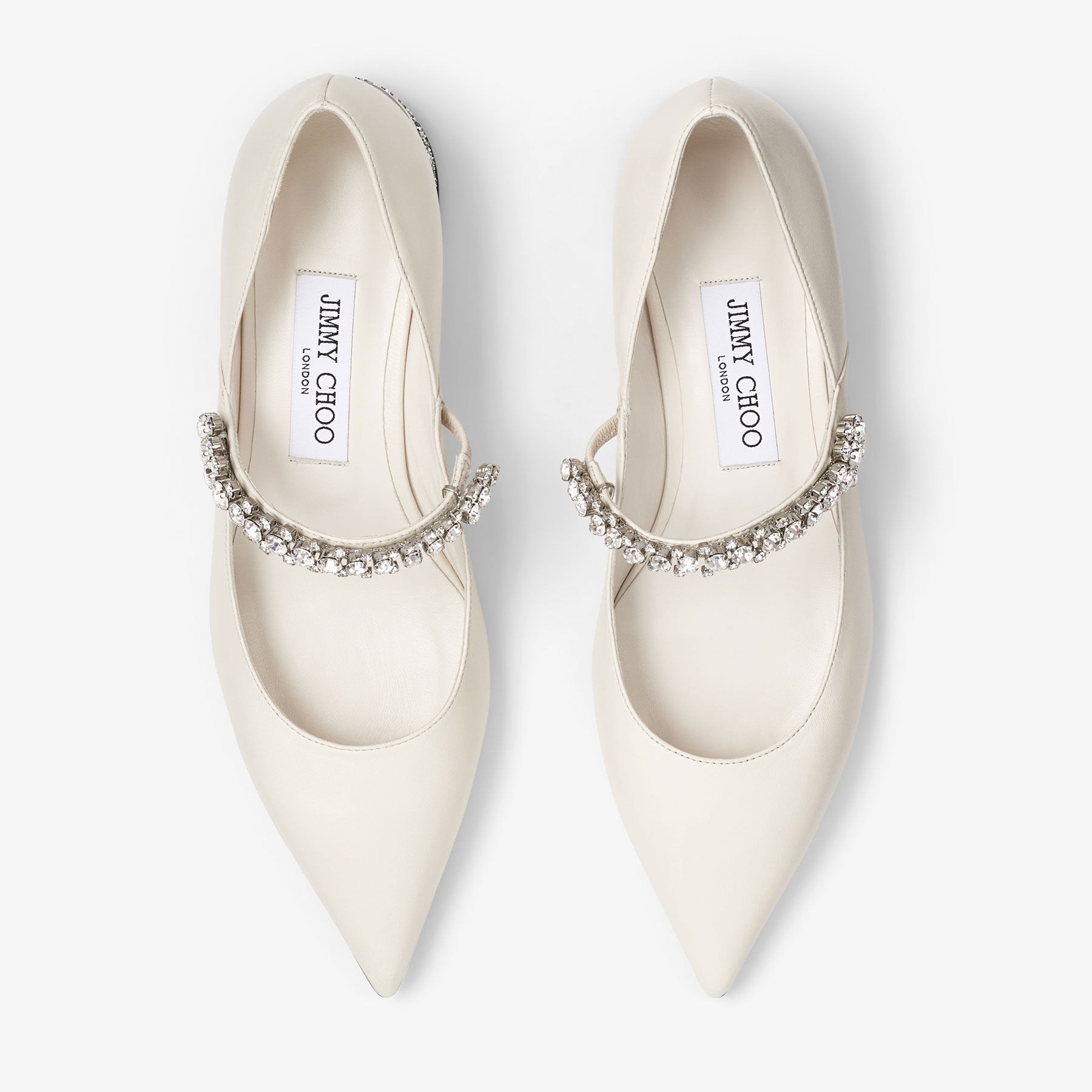 Bing Pump Flat
Latte Nappa Leather Flats - 4