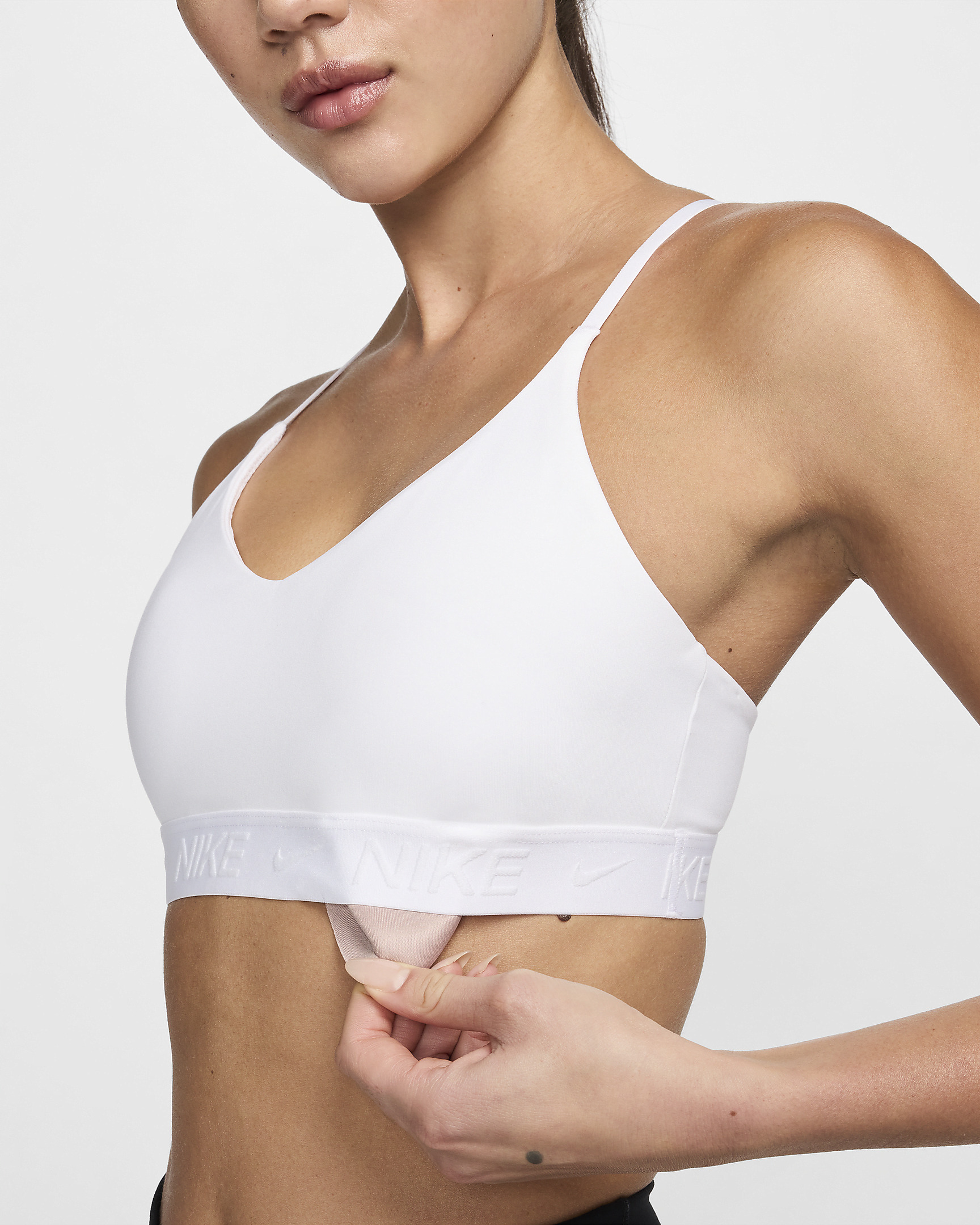 Nike Indy Light Support Women's Padded Adjustable Sports Bra - 6