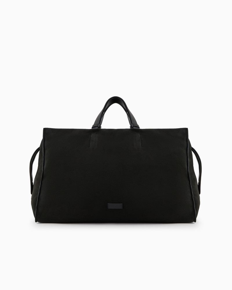 SUEDE DUFFEL BAG 1