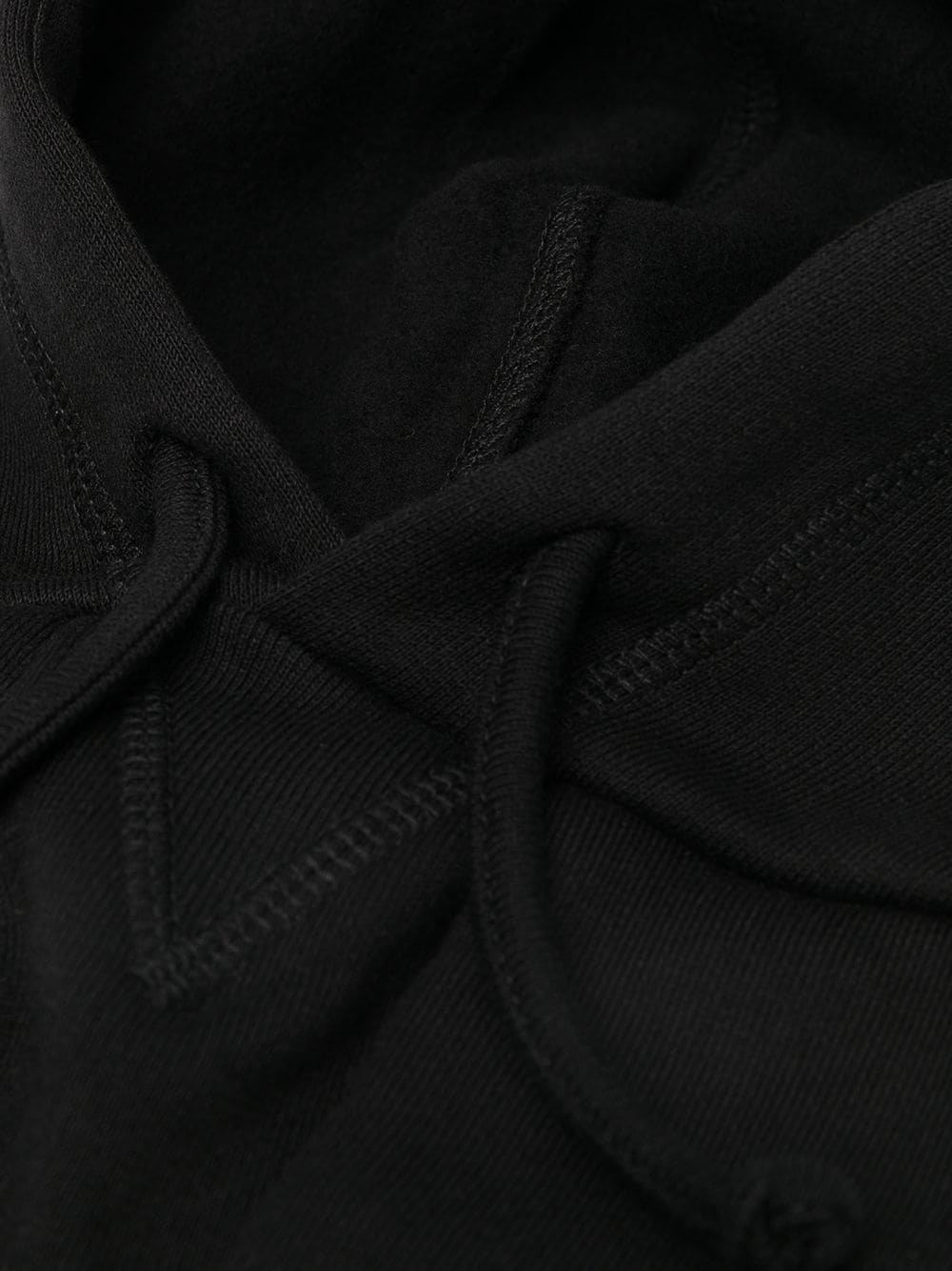 logo-print cotton hoodie - 5