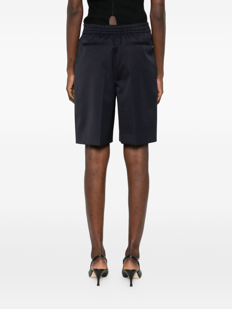 pleated-front shorts 4
