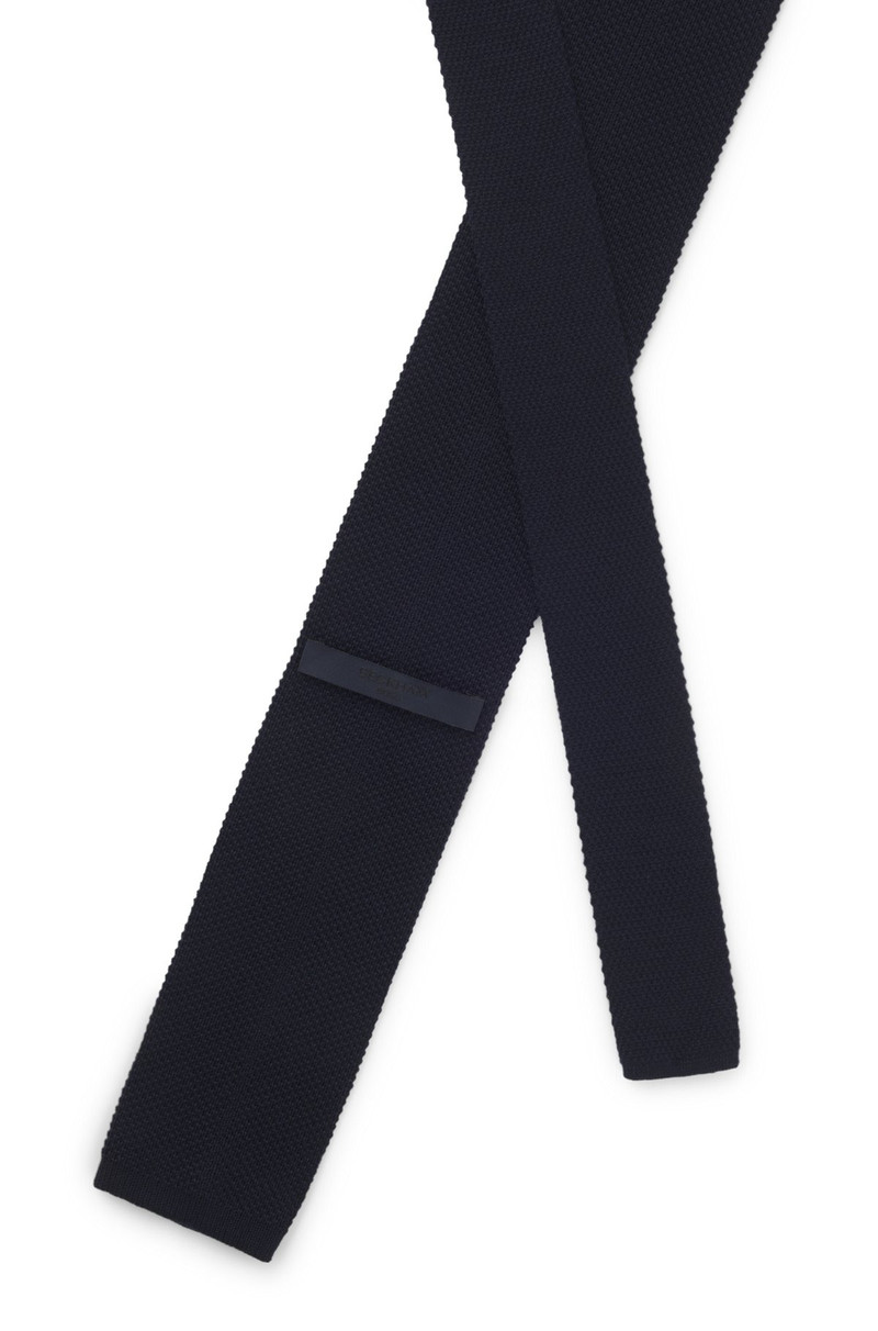BECKHAM X BOSS KNITTED TIE IN WOOL 5