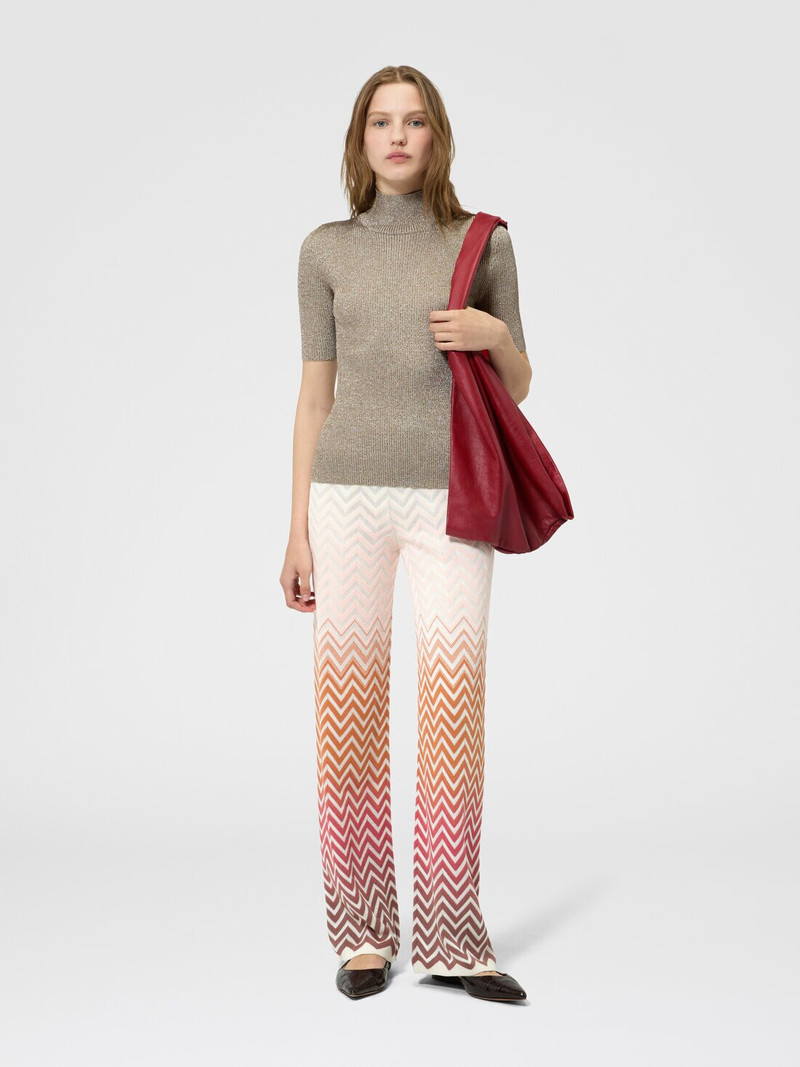 Missoni Trousers in cotton and viscose chevron dégradé outlook