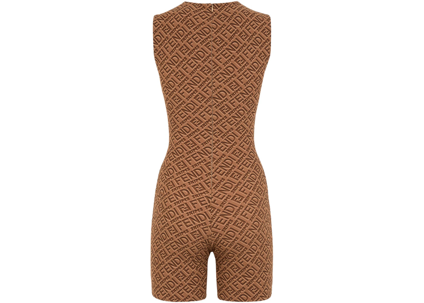 Fendi x SKIMS Sleeveless Mid Thigh Bodysuit California - 2