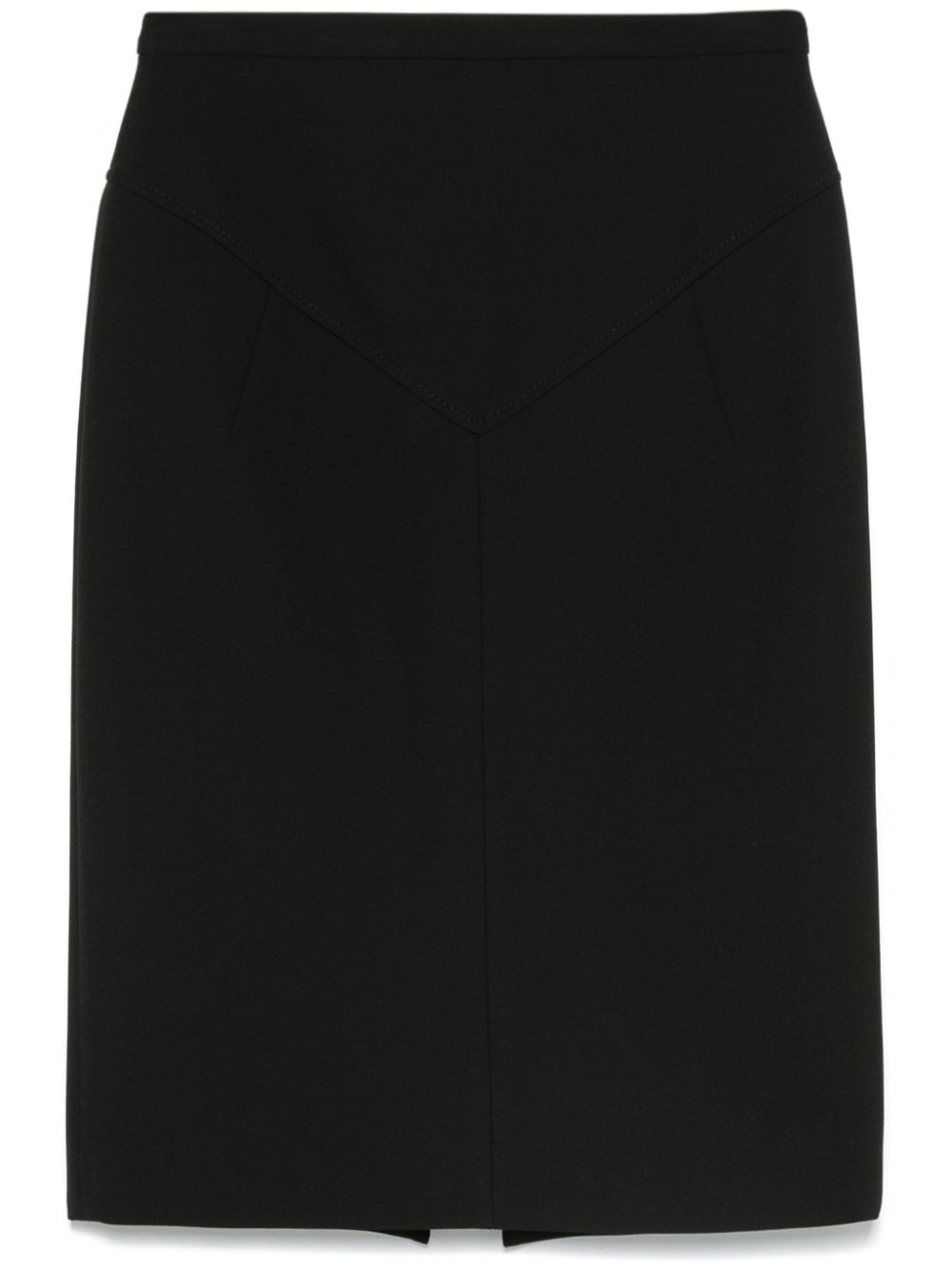 panelled mini skirt - 1
