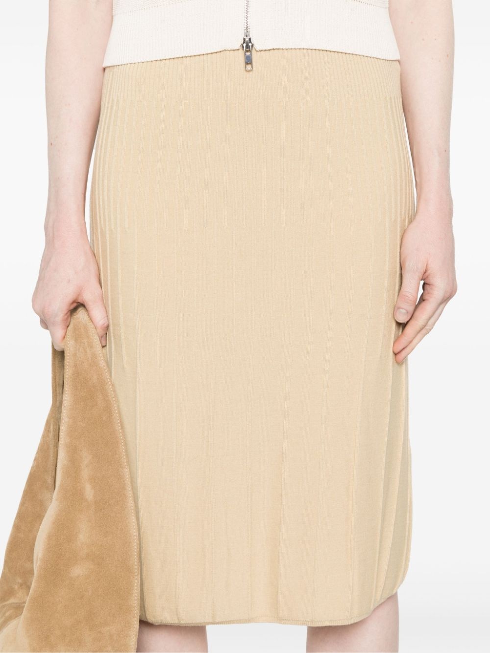 merino midi skirt - 5