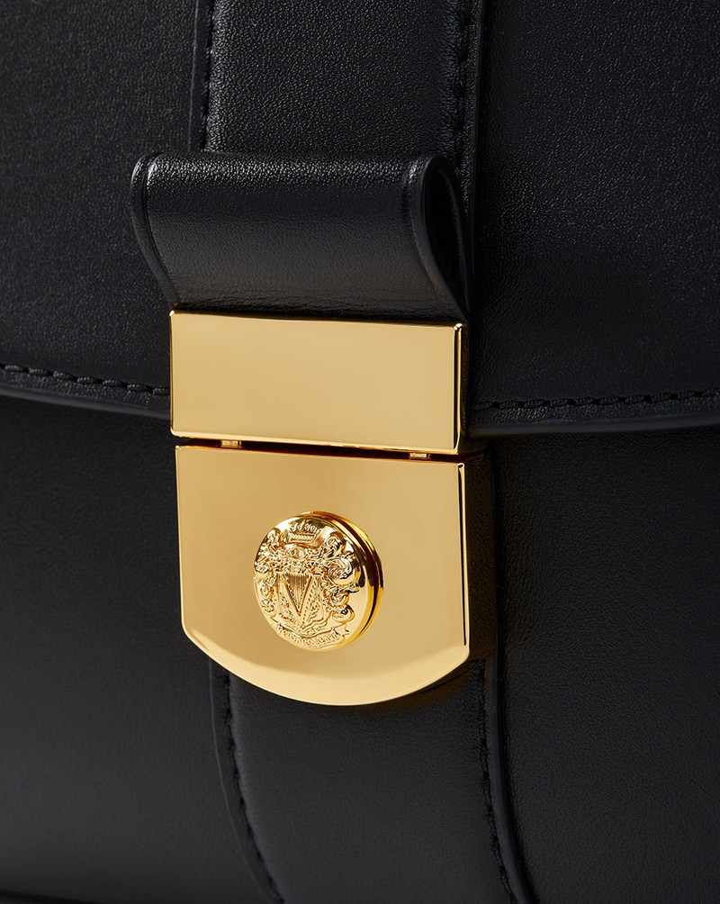 LARGE CREST LOCK TRAP BAG 3